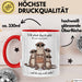 Büroarbeit Kollege Abschied Tasse Geschenk Lustige Geschenkidee Spruch Echt Schade Dass Du Gehst Rot Trendation
