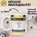 Saxophonist Tasse Geschenk für Saxophonist Geburtstag Lustiger Spruch Kaffee-Becher Was Ist Deine Superkraft Weiß Trendation