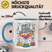 Chemiker Tasse Geschenk Lustige Geschenkidee Spruch Für Reaktions Fans Blau Trendation