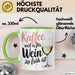 Weintrinker Kaffeetrinker Tasse Geschenk Lustige Geschenkidee Spruch Kaffee Weil Es Für Wein Zu Früh Ist Grün Trendation