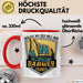 Baggerfahrer Geschenk Tasse Geschenkidee für Bagger-Fahrer Baustelle Der Tut Nix Der Will Nur Bagger Fahren Rot Trendation