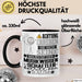 Musikwissenschaftler Geschenk Tasse Lustiger Spruch Erheben Sie Sich Der Musikwissenschaftler Betritt den Raum Schwarz Trendation