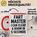 Furz Tasse Geschenk Fart Master I Can Clear A Room Geschenkidee Lustig Rot Trendation