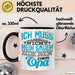 Opa Tasse Geschenk Ich Muss Nicht Nein Sagen Geschenkdiee Großvater Becher Schwarz Trendation