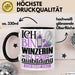 Winzerin Ausbildung Start Geschenk Tasse Ich Bin Winzerin In Der Ausbildung Ich Darf Das Kaffee-Becher Geschenkidee Schwarz Trendation