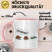 Schildkröte Tierliebhaber Tasse Geschenk Lustige Geschenkidee Spruch Gesundheit Rosa Trendation