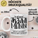 Mann Mann Mann Hier Ist Vielleicht Wieder Was Los Heute Tasse Geschenk Arbeit Büro Arbeitstasse Kaffee-Becher Weiß Trendation