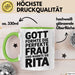 Rita Tasse Geschenk Gott Formte Die Perfekte Frau Rita Geschenkidee Grün Trendation