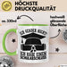Gendern Tasse Geschenkidee Ich Gender Nicht Ich Habe Einen Schulabschluss Kaffee-Becher Grün Trendation