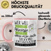 Trekking-Enthusiastin Tasse Geschenk Spruch Wer Will Schon Prinzessin Sein Wenn Man Auch Trekking-Enthusiastin Sein Kann Rosa Trendation