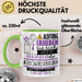 Meerschweinchenfreundin Tasse Geschenk Lustiger Spruch Bitte Erheben Sie Sich Seine Majestät Die Meerschweinchenfreundin Betritt Den Raum Grün Trendation