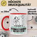 Tonstudio-Besitzer Geschenk Tasse So Gut Kann Nur Ein Tonstudio-Besitzer Aussehen Geschenkidee Kaffee-Becher Rot Trendation