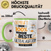 Beste Ultraläuferin Der Welt Tasse Geschenk für Eine Ultraläuferin Geprüft Und Sicher Geschenkidee Geburtstag Weihnachten Grün Trendation