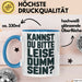 Sarkasmus Sarkastisch Tasse Geschenk Lustige Geschenkidee Kannst Du Bitte Leiser Dumm Sein Blau Trendation