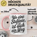 Stefanie Tasse Geschenk Wo Eine Stefanie Ist Ist Auch Ein Weg Geschenkidee Becher mit Name Rosa Trendation