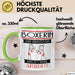 Boxerin Und Prinzessin Tasse Geschenk Für Eine Boxerin Geburtstag Was Ist Deine Superkraft Grün Trendation