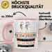 Rucksackreisende Weil Es Keinen Schöneren Beruf Gibt Tasse Geschenk für Eine Rucksackreisende Lustig Rosa Trendation