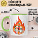 Soßen Enthusiast Tasse Geschenkidee für Geschmacks Fan Grün Trendation