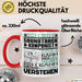 Soundtrack-Komponist Geschenk Tasse Lustige Geschenkdiee für einen Soundtrack-Komponist Geburtstag Ich Bin Soundtrack-Komponist Ich Kann Es Dir Erklären Aber Nicht Für Dich Verstehen Rot Trendation