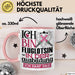 Fluglotsin Ausbildung Start Geschenk Tasse Ich Bin Fluglotsin In Der Ausbildung Ich Darf Das Kaffee-Becher Geschenkidee Rosa Trendation