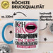 Logopädin Ausbildung Start Geschenk Tasse Ich Bin Logopädin In Der Ausbildung Ich Darf Das Kaffee-Becher Geschenkidee Blau Trendation