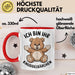 Teddybär Valentinstag Tasse Geschenk Kuscheliger kleiner Bär Rot Trendation