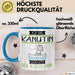 Kanutin Tasse Geschenk Ich Bin Kanutin Warum Weil Ich Es Kann Geschenkidee Geburtstag Blau Trendation