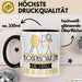 Bogenschützin Geschenk Tasse Becher Die Frau Die Allen Kann Geschenkidee für eine Bogenschützin Lustig Schwarz Trendation