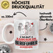 Bergführer Geschenk Tasse So Gut Kann Nur Ein Bergführer Aussehen Geschenkidee Kaffee-Becher Weiß Trendation