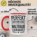 Waltraud Tasse Geschenk Perfekt Sein Kann Jeder Geschenkidee Geburtstag Rot Trendation
