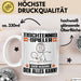 Tischtennisspieler Tasse Geschenk für Tischtennisspieler Der Mann Der Alles Kann Geschenkidee zum Geburtstag Weiß Trendation