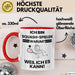 Squash-Spieler Geschenk Tasse Lustiger Spruch Ich Bin Squash-Spieler Warum Weil Ich Es Kann Geschenkidee Bester Squash-Spieler Geburtstag Kaffee-Becher Rot Trendation