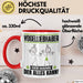 Vogelliebhaber Tasse Geschenk für Vogelliebhaber Der Mann Der Alles Kann Geschenkidee zum Geburtstag Rot Trendation