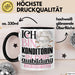 Konditorin Ausbildung Start Geschenk Tasse Ich Bin Konditorin In Der Ausbildung Ich Darf Das Kaffee-Becher Geschenkidee Schwarz Trendation