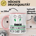 Geschenk für Kung-Fu-Meisterin Tasse Lustige Geschenkidee Geburtstag Ich Bin Kung-Fu-Meisterin Ich Darf Das Rosa Trendation