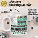 Wakeboarder Geschenk Tasse Lustiger Spruch Erheben Sie Sich Der Wakeboarder Betritt den Raum Weiß Trendation