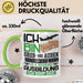 Groß- und Außenhandelskaufmann Ausbildung Tasse Geschenk Ich Bin Groß- und Außenhandelskaufmann In Der Ausbildung Ich Darf Das Geschenkidee Spruch Grün Trendation