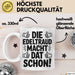 Edeltraud Tasse Geschenk Die Edeltraud Macht Dat Schon Geschenkidee Becher mit Name Weiß Trendation