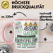 Rugbyspielerin Tasse Geschenk Lustig Abstand Halten Hochleistungs-Rugbyspielerin Mit Drang Zur Perfektion Bei Der Arbeit Rosa Trendation
