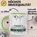 Musikproduzent Geschenk Tasse So Gut Kann Nur Ein Musikproduzent Aussehen Geschenkidee Kaffee-Becher Grün Trendation