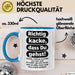 Büroarbeit Kollege Abschied Tasse Geschenk Lustige Geschenkidee Spruch Richtig Kacke Dass Du Gehst Blau Trendation