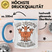 Ziegenbauer Ziegen Tier Tasse Geschenk Lustige Geschenkidee Spruch Mir Reichts Ich Geh Zu Meinen Ziegen Blau Trendation