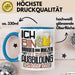 Brauer und Mälzer Ausbildung Tasse Geschenk Ich Bin Brauer und Mälzer In Der Ausbildung Ich Darf Das Geschenkidee Spruch Blau Trendation