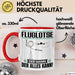Fluglotse Tasse Geschenk für Fluglotse Der Mann Der Alles Kann Geschenkidee zum Geburtstag Rot Trendation