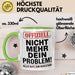 Rentner Pensionär Sarkasmus Tasse Geschenk Lustige Geschenkidee Spruch Nicht Mehr Dein Problem Grün Trendation