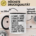 Vergesslich Tasse Geschenk I Came I Saw I Forgot Geschenkidee Lustig Schwarz Trendation