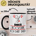 Geschenk für Rockerin Tasse Lustige Geschenkidee Geburtstag Ich Bin Rockerin Ich Darf Das Trendation