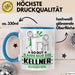 Kellner Geschenk Tasse So Gut Kann Nur Ein Kellner Aussehen Geschenkidee Kaffee-Becher Blau Trendation