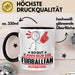 Fußballfan Geschenk Tasse So Gut Kann Nur Ein Fußballfan Aussehen Geschenkidee Kaffee-Becher Schwarz Trendation