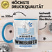 Windsurfer Geschenk Tasse So Gut Kann Nur Ein Windsurfer Aussehen Geschenkidee Kaffee-Becher Blau Trendation